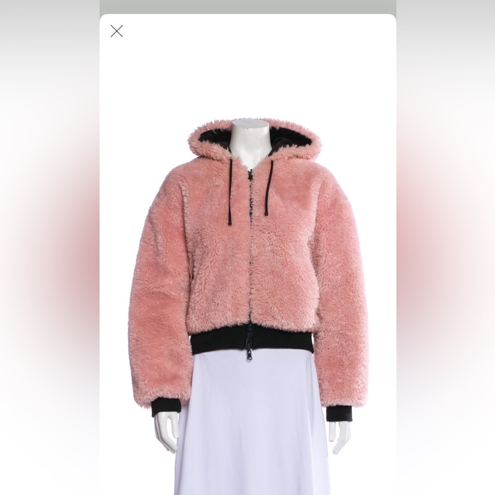 Blanc Noir Reversible 
Faux Fur Jacket
Size: L